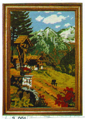 MILLER Gobelin "Malerwinkel"  ca.20x30