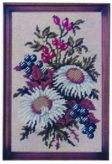 MILLER Gobelin "Blumenstrauß"  ca.20x30