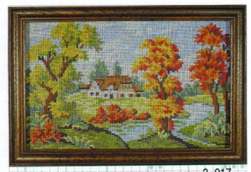MILLER Gobelin "Herbst"  ca.20x30