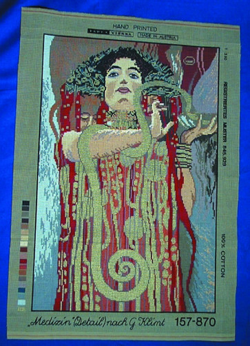 MILLER Gobelin  Klimt: "Medizin"  ca.45x60