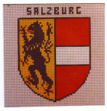 MILLER Sudan  Wappen "Salzburg"   ca.35x35