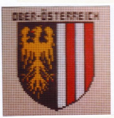 MILLER Sudan  Wappen "Oberösterreich"ca.35x35