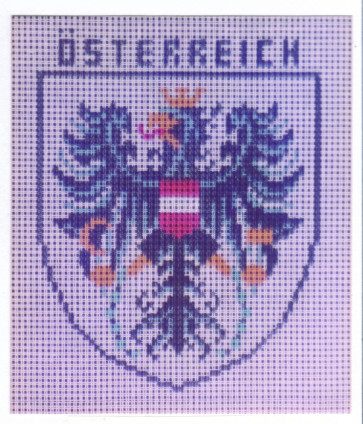 MILLER Sudan  Wappen "Österreich"   ca.35x35