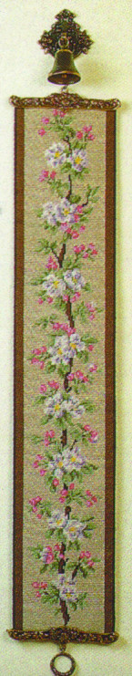 MILLER Glockenzug  "Blumenmotiv"  ca.18x90
