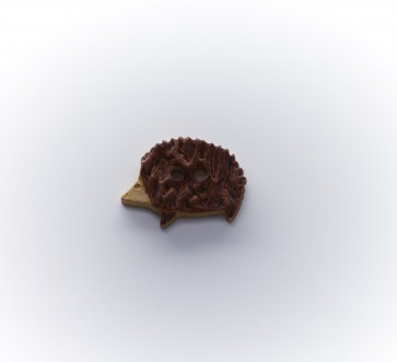 18mm Hirschhornimitat-Igel, 2-loch *