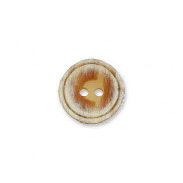 18mm Knopf Polyester, 2-loch mat.gef.