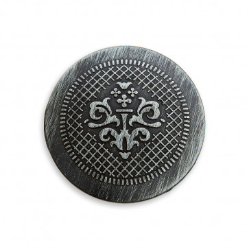 20mm Blazerknopf Met.m.Wappen, m.Öse