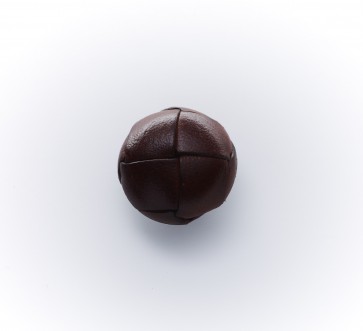 15mm Lederknopf Fußball (vorm 07)