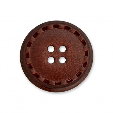 15mm Lederknopf 4-loch  (vorm.J 2)