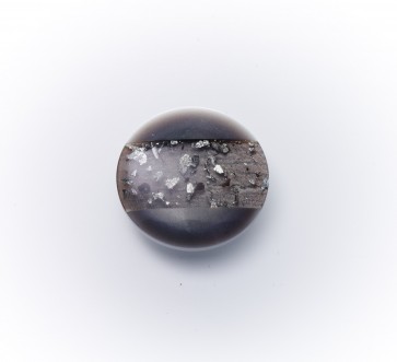 34mm Kürschnerknopf Galalith m.Öse
