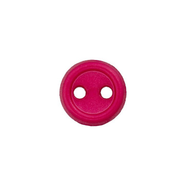 Union Knopf Poly.-Knopf 2 Loch Puppe 6mm 100St
