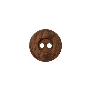 Union Knopf Polyesterknopf 2-Loch 15mm 35St