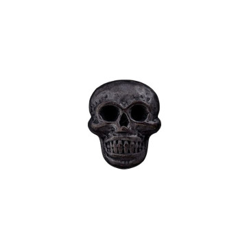 Union Knopf Metallknopf Öse Totenkopf 18mm 20St