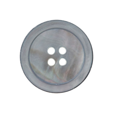 Union Knopf Perlmuttknopf 4-Loch 18mm 25St