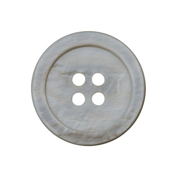 Union Knopf Perlmuttknopf 4-Loch 20mm 25St