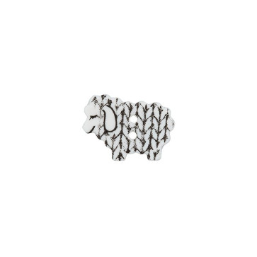 Union Knopf Poly.-Knopf 2-Loch Schaf 18mm 20St