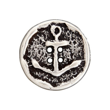 Union Knopf MetallKn. 4-Loch Anker 15mm 20St