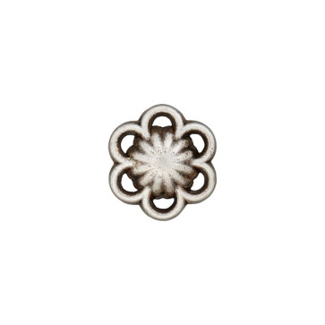 Union Knopf Metallknopf Öse Blume 9mm 30St