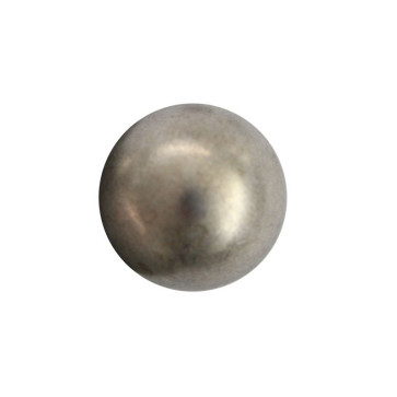 Union Knopf Poly.-Kn. metallis. Öse 10mm 25St