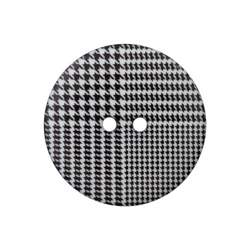 Union Knopf Polyesterknopf 2-Loch 18mm 20St