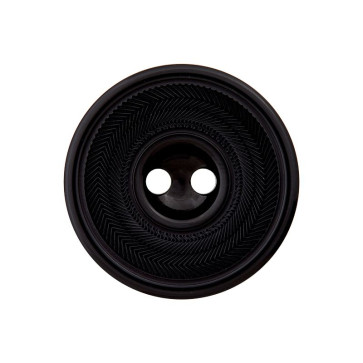 Union Knopf Polyesterknopf 2-Loch 23mm 20St