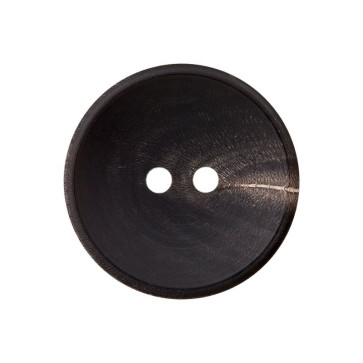 Union Knopf Hornknopf 2-Loch 28mm 12St
