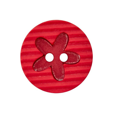 Union Knopf Poly-Knopf 2L Blume 15mm 30St
