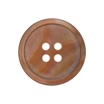 Union Knopf Perlmuttknopf 4-Loch 20mm 25St
