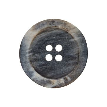 Union Knopf Polyesterknopf 4-Loch 18mm 18St