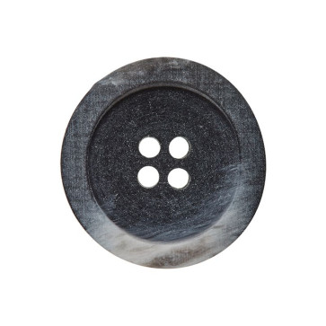 Union Knopf Polyesterknopf 4-Loch 28mm 10St