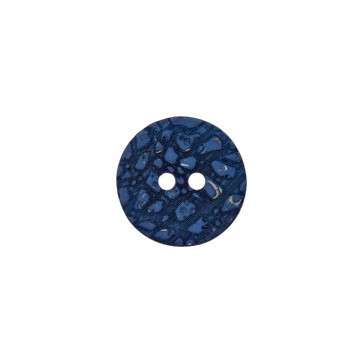 Union Knopf Polyesterknopf 2-Loch 15mm 25St