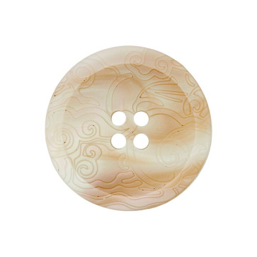 Union Knopf Polyesterknopf 4-Loch 23mm 15St