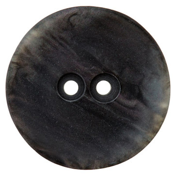 Union Knopf Polyesterknopf 2-Loch 28mm 10St