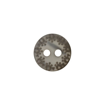 Union Knopf Polyesterknopf 2-Loch 11mm 40St