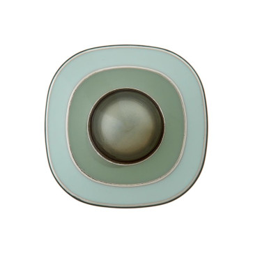 Union Knopf Metall/Polykn. Öse 20mm beige/10St