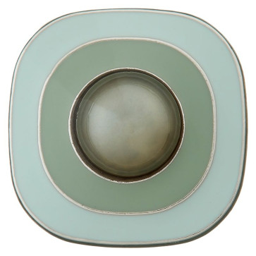 Union Knopf Metall/Polykn. Öse 28mm beige/go 8St