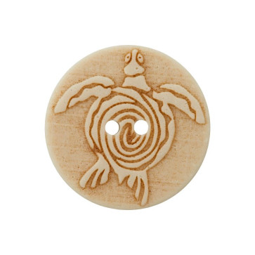 Union Knopf Polyesterknopf 2-Loch 23mm 12St