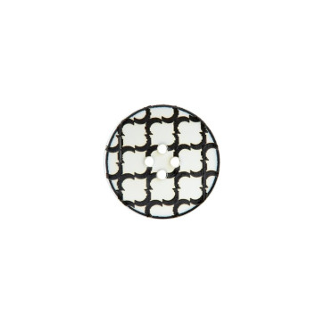 Union Knopf Polyesterknopf 4-Loch 18mm 20St