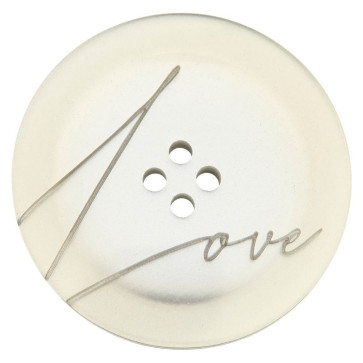 Union Knopf Poly-Knopf Love 4L 28mm 12St
