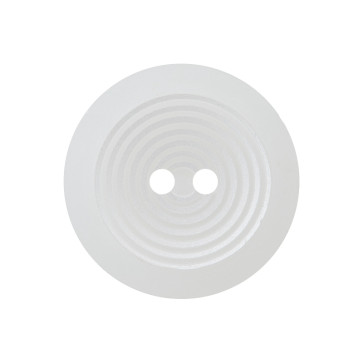 Union Knopf Poly Kn 2L Kreise 23mm - 18St