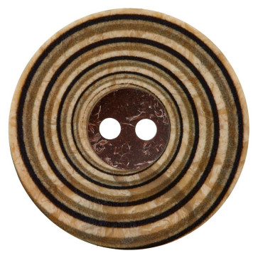 Union Knopf Poly Kn 2L Spirale 34mm  -  8St