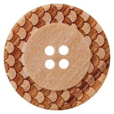 Union Knopf Holz Kn 4L 28mm - 18St