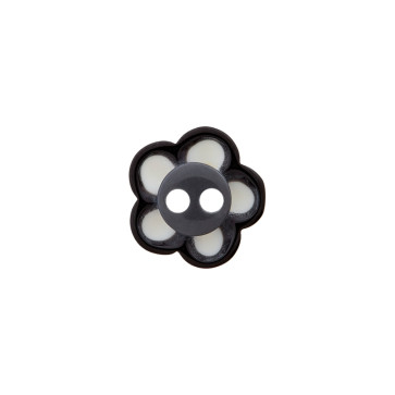 Union Knopf Poly Kn 2L Blume 12mm - 35St