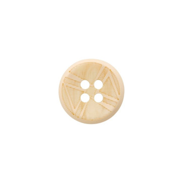 Union Knopf Poly Kn 4L Muster 15mm - 25St