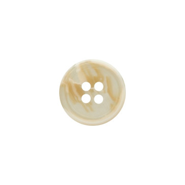 Union Knopf Poly/Horn Kn 4L 18mm rec.- 25St