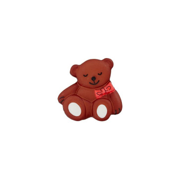 Union Knopf Poly.-Knopf Öse Bärchen 19mm 18St