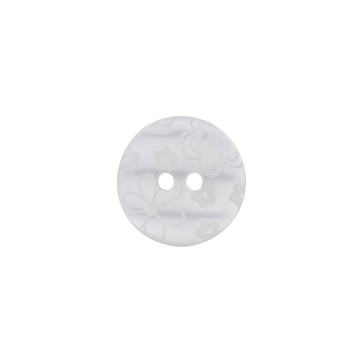 Union Knopf Polyesterknopf 2-Loch 12mm 40St