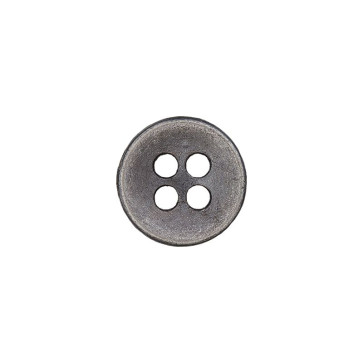 Union Knopf Metallknopf 4-Loch 9mm 30St