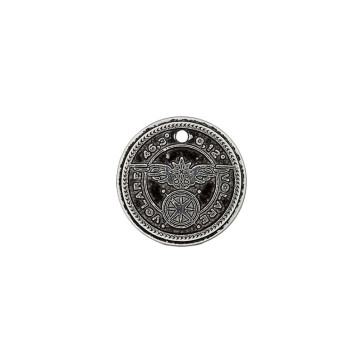 Union Knopf Metallzierteil 14mm 25St
