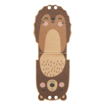Union Knopf Zierteil Teddy/Igel 19mm - 15St